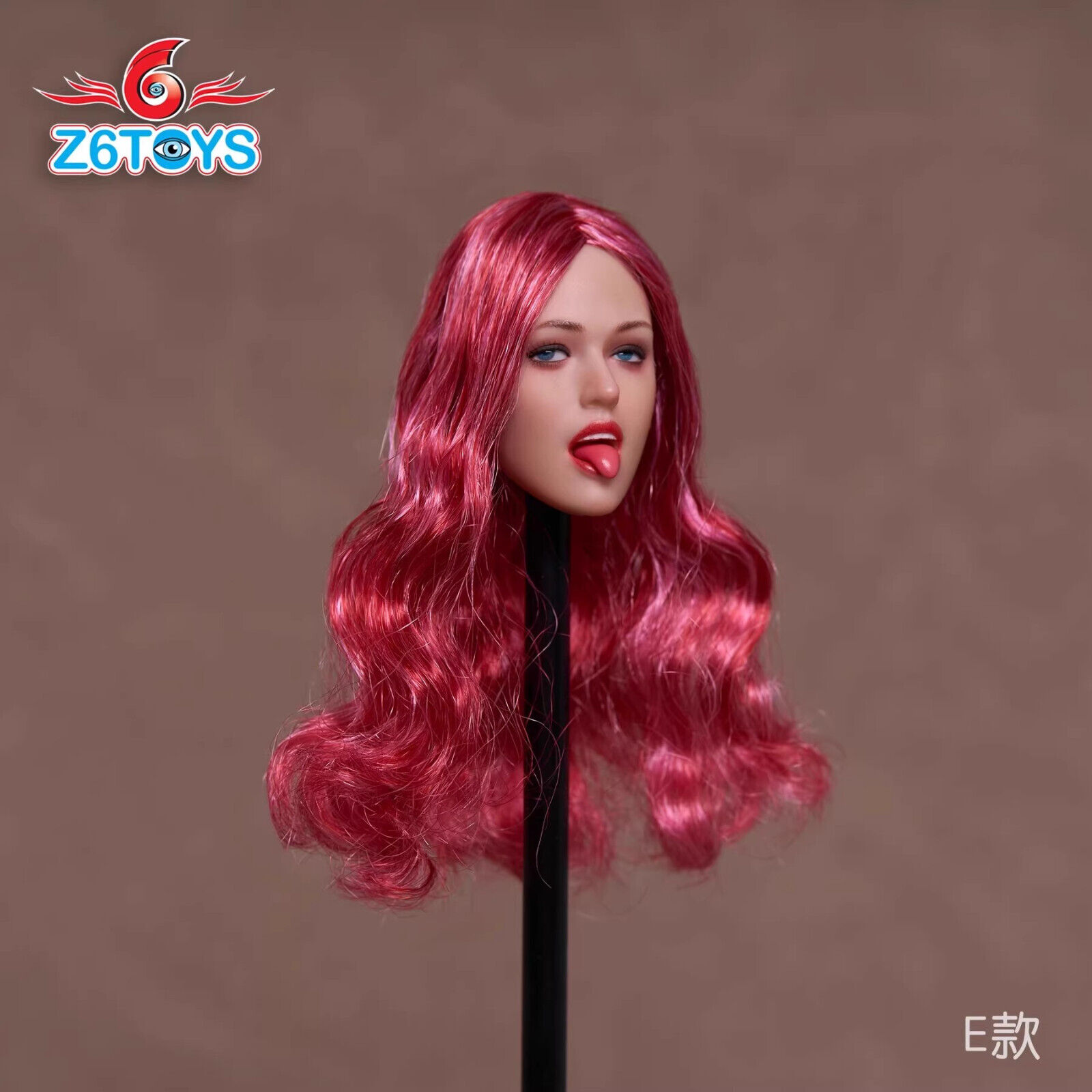 Z6TOYS ZC009 1/6 Movable Eyes Beauty Girl Head Sculpt For 12" Female Figure - Picture 43 of 48