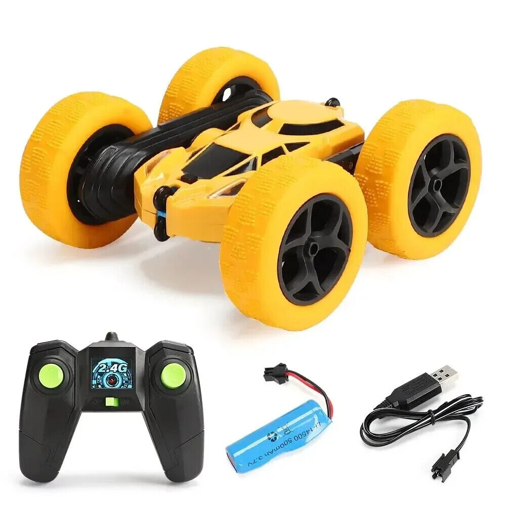 360° Rotation RC Stunt Car Double-Sided Flip Off-Road Drift Remote Control Toy - Picture 16 of 19