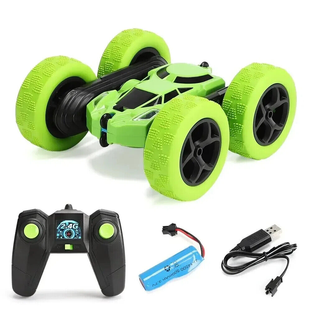 360° Rotation RC Stunt Car Double-Sided Flip Off-Road Drift Remote Control Toy - Picture 17 of 19