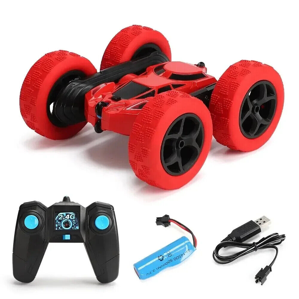 360° Rotation RC Stunt Car Double-Sided Flip Off-Road Drift Remote Control Toy - Picture 18 of 19