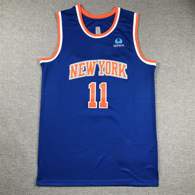 2025 New York Jalen Basketball #11 Brunson Basketball Jersey Stitched with Logo
