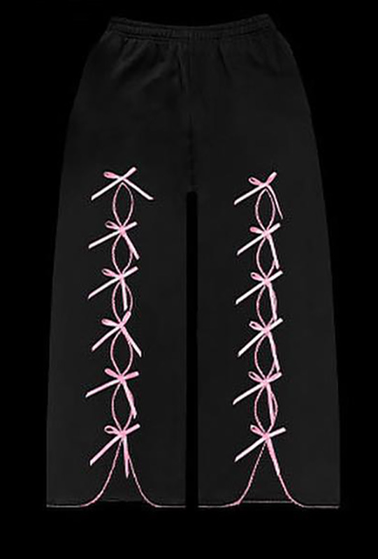 New fleece suit yk2 style sweatshirt, sports pants, casual hollowed out letters