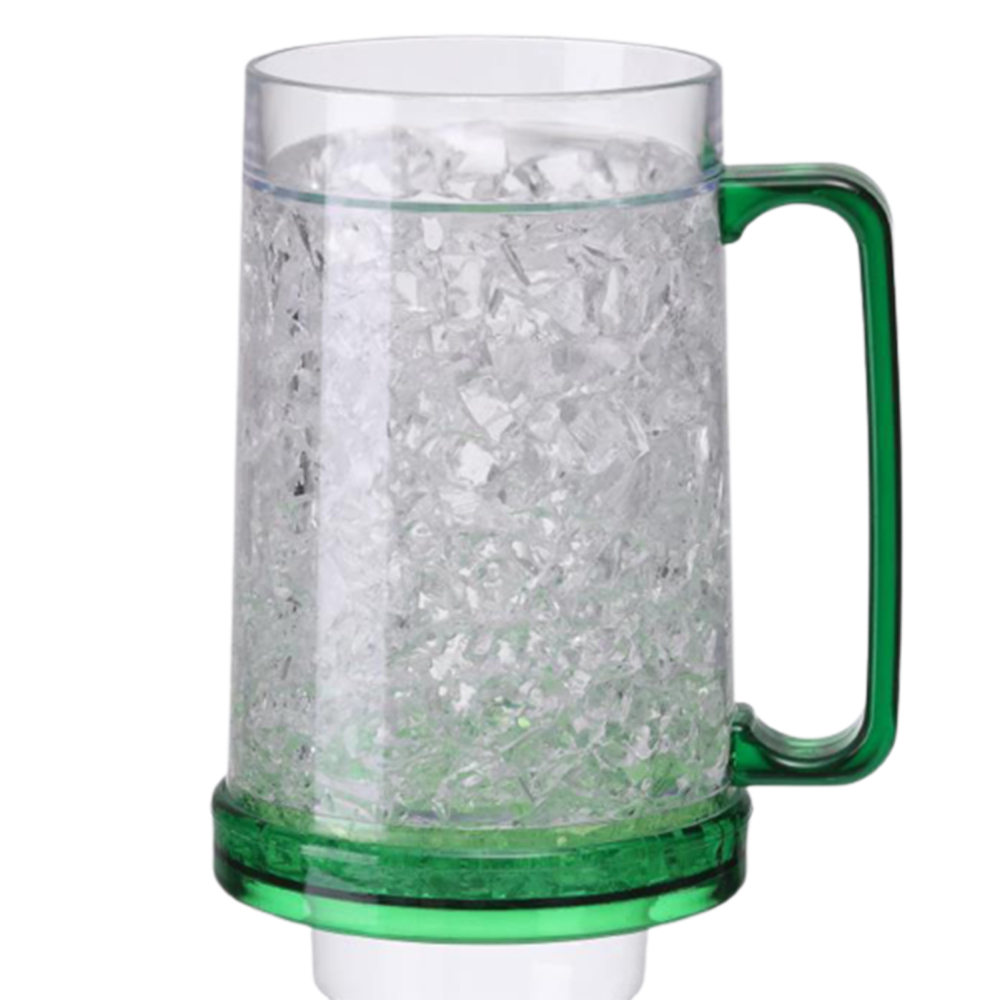 Double Wall Freezable Cups Enjoy Ice Beverage Drinks Mugs for Beer Cola Beverage - Picture 16 of 18