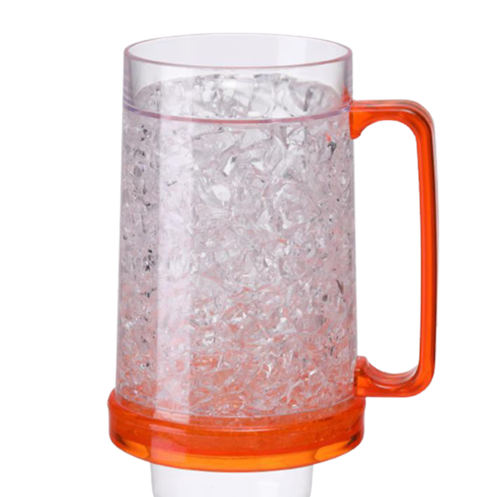 Double Wall Freezable Cups Enjoy Ice Beverage Drinks Mugs for Beer Cola Beverage - Picture 18 of 18