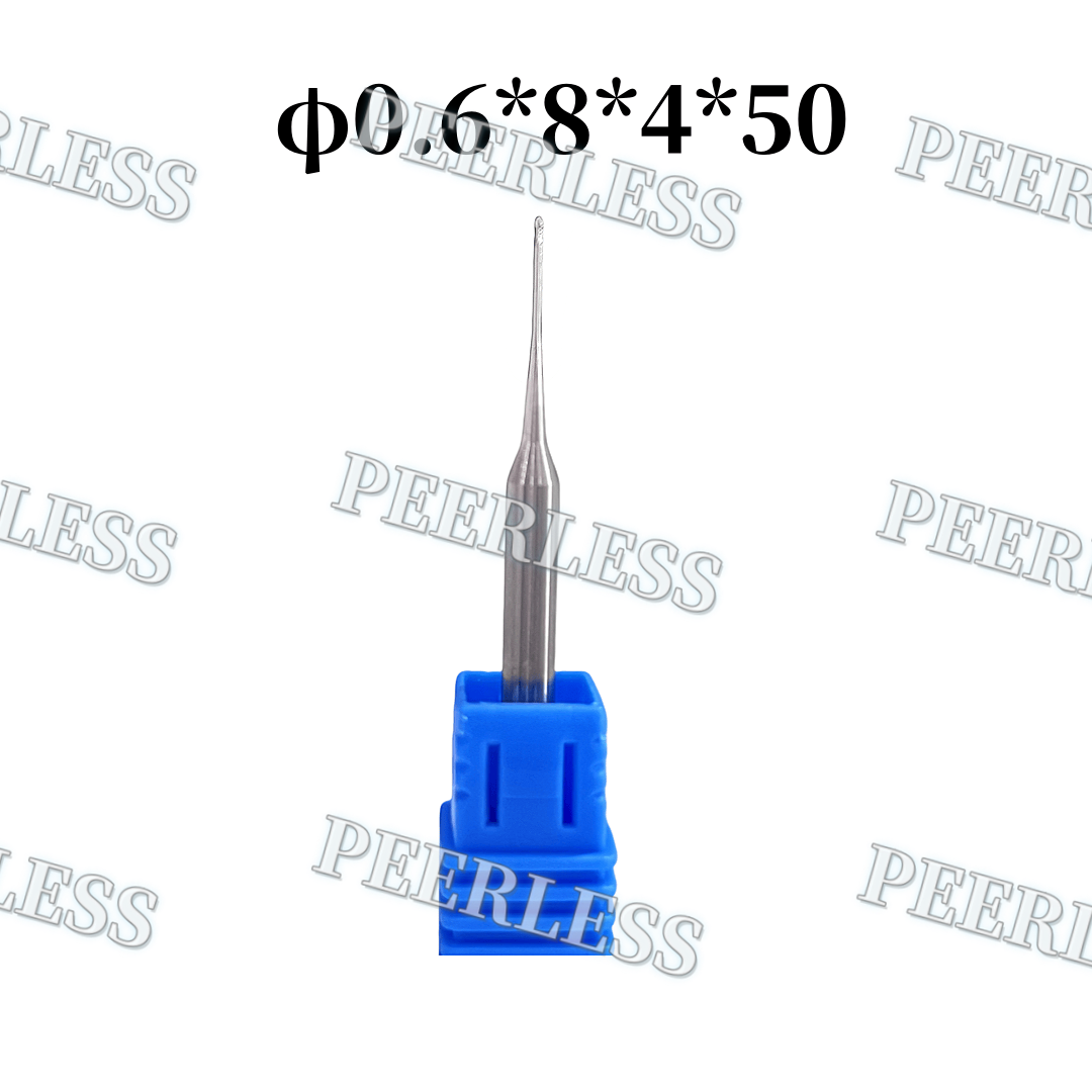 φ2.0 φ1.0 φ0.6 Uncoated Dental Roland Milling Burs CAD CAM Zirconia Cutting Bur - Produktbild 1