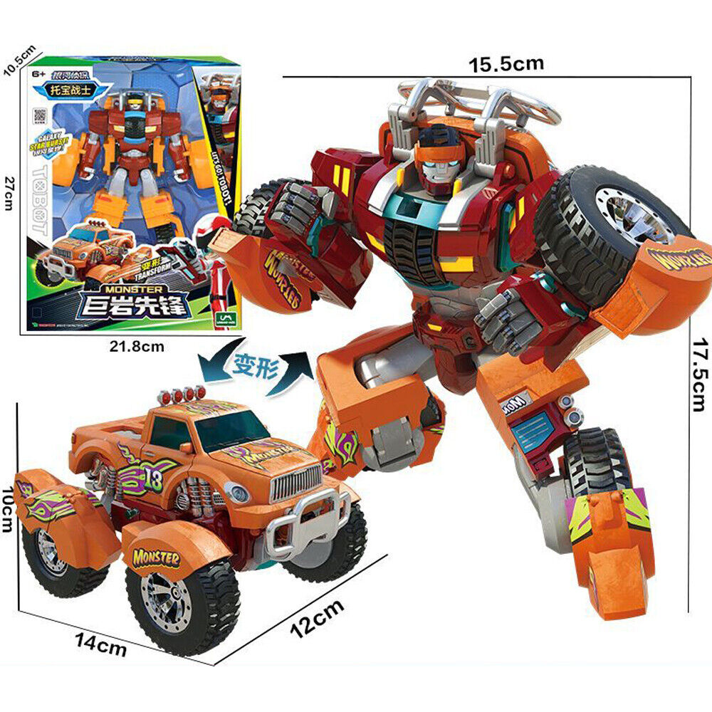 Robot Tobot V Galaxy Detectives Transform Figure new Boys Toy Car Truck Vehicle! - Picture 12 of 14