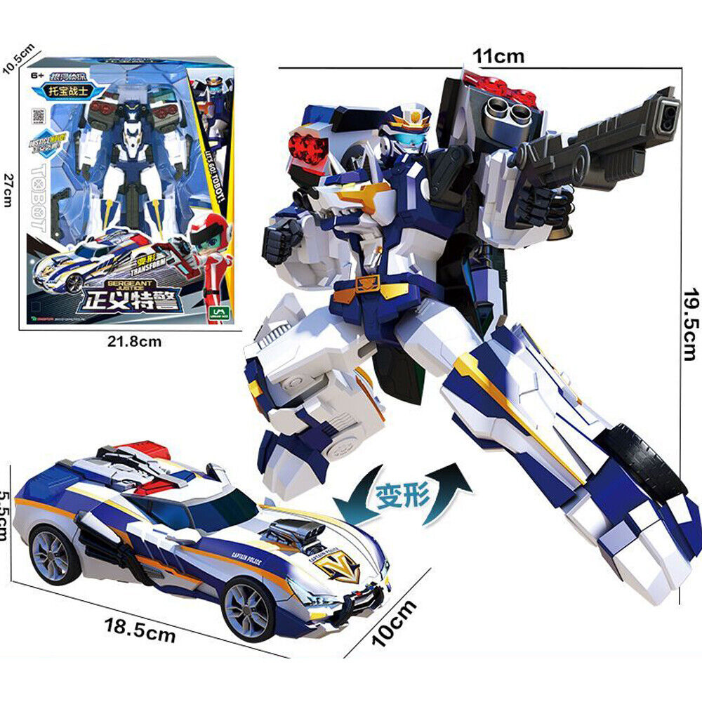 Robot Tobot V Galaxy Detectives Transform Figure new Boys Toy Car Truck Vehicle! - Picture 14 of 14