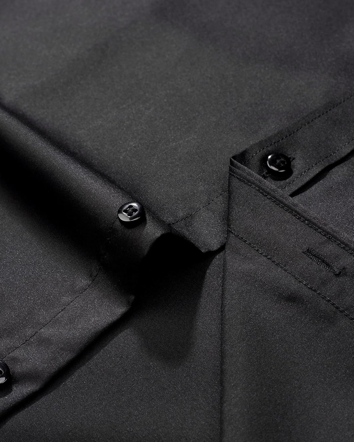 Men's Stretch Dress Shirts - Wrinkle-Free Business Casual Button Down - Picture 29 of 215