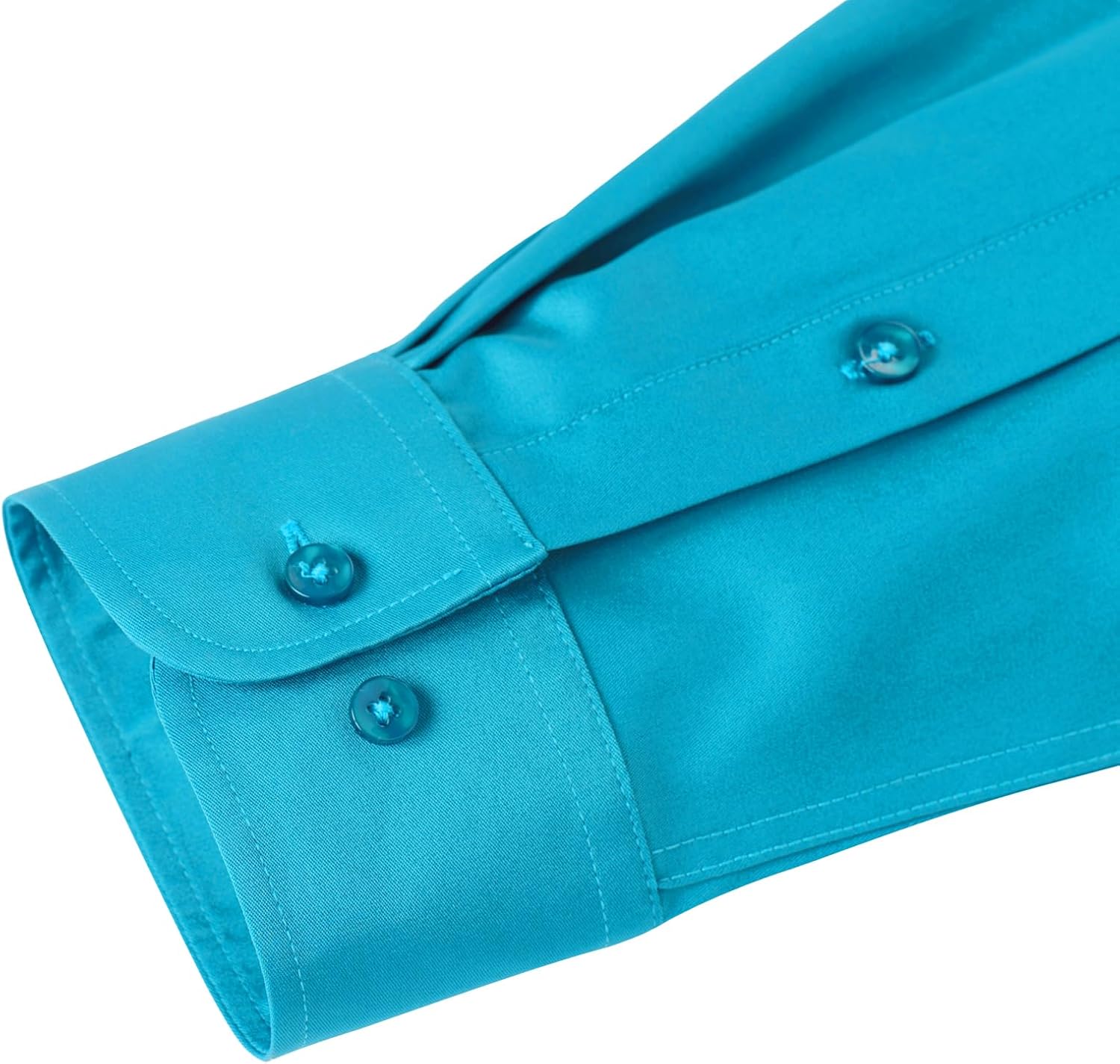 Men's Stretch Dress Shirts - Wrinkle-Free Business Casual Button Down - Picture 68 of 215