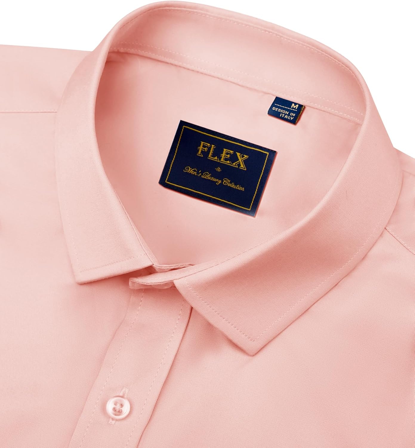 Men's Stretch Dress Shirts - Wrinkle-Free Business Casual Button Down - Picture 43 of 215