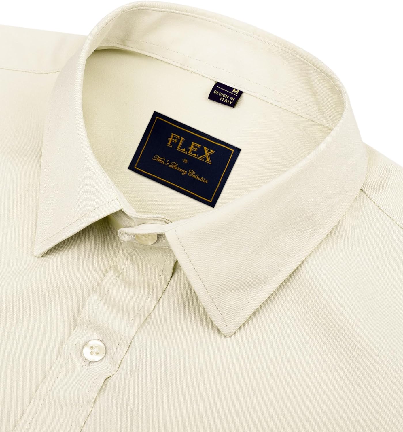 Men's Stretch Dress Shirts - Wrinkle-Free Business Casual Button Down - Picture 48 of 215