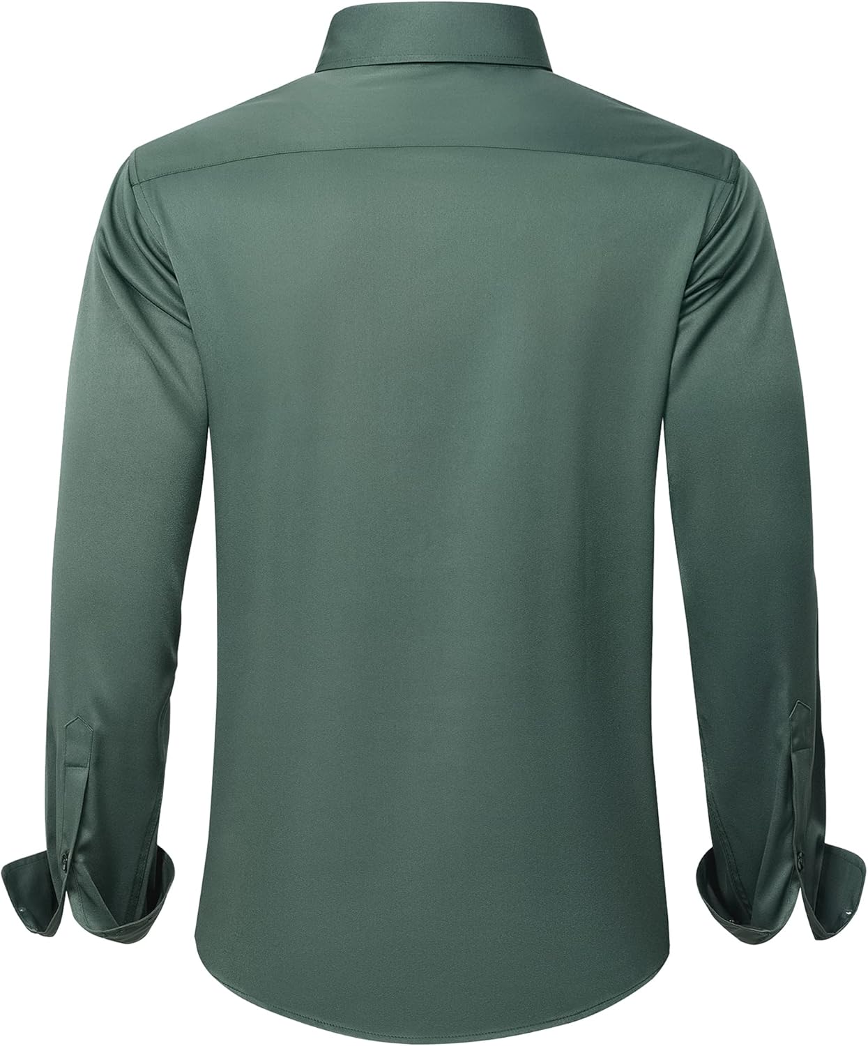 Men's Stretch Dress Shirts - Wrinkle-Free Business Casual Button Down - Picture 53 of 215