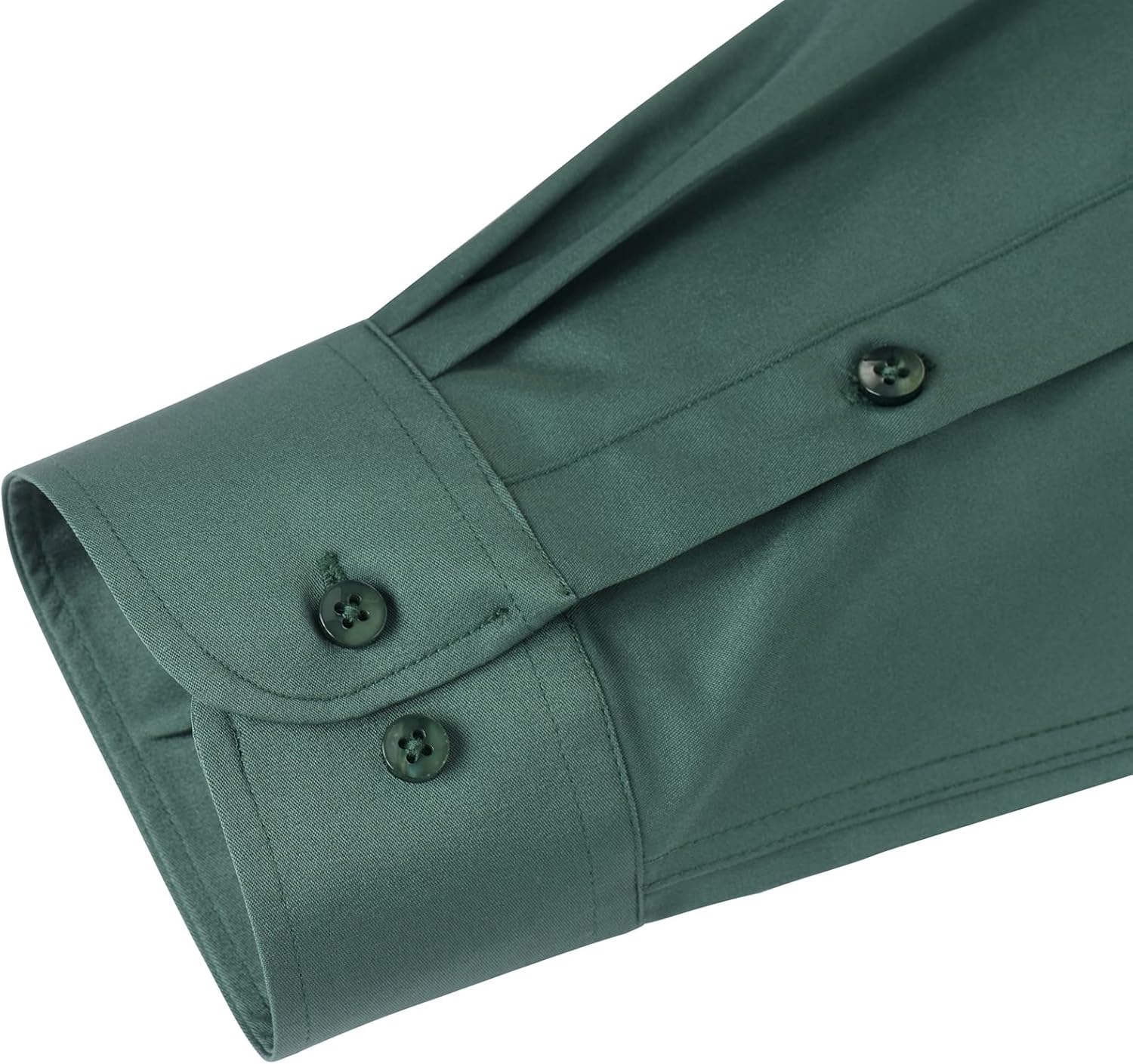 Men's Stretch Dress Shirts - Wrinkle-Free Business Casual Button Down - Picture 56 of 215