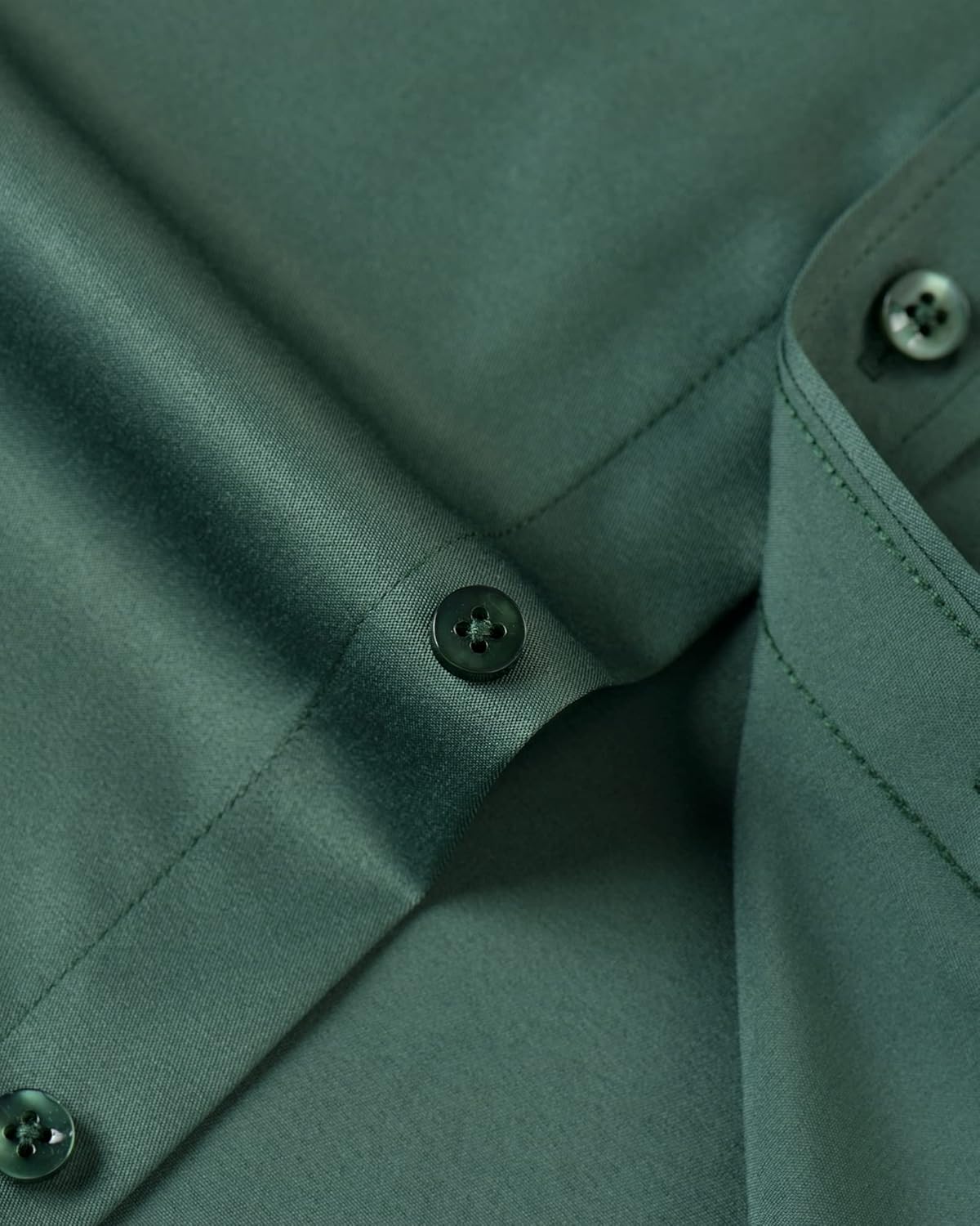 Men's Stretch Dress Shirts - Wrinkle-Free Business Casual Button Down - Picture 57 of 215
