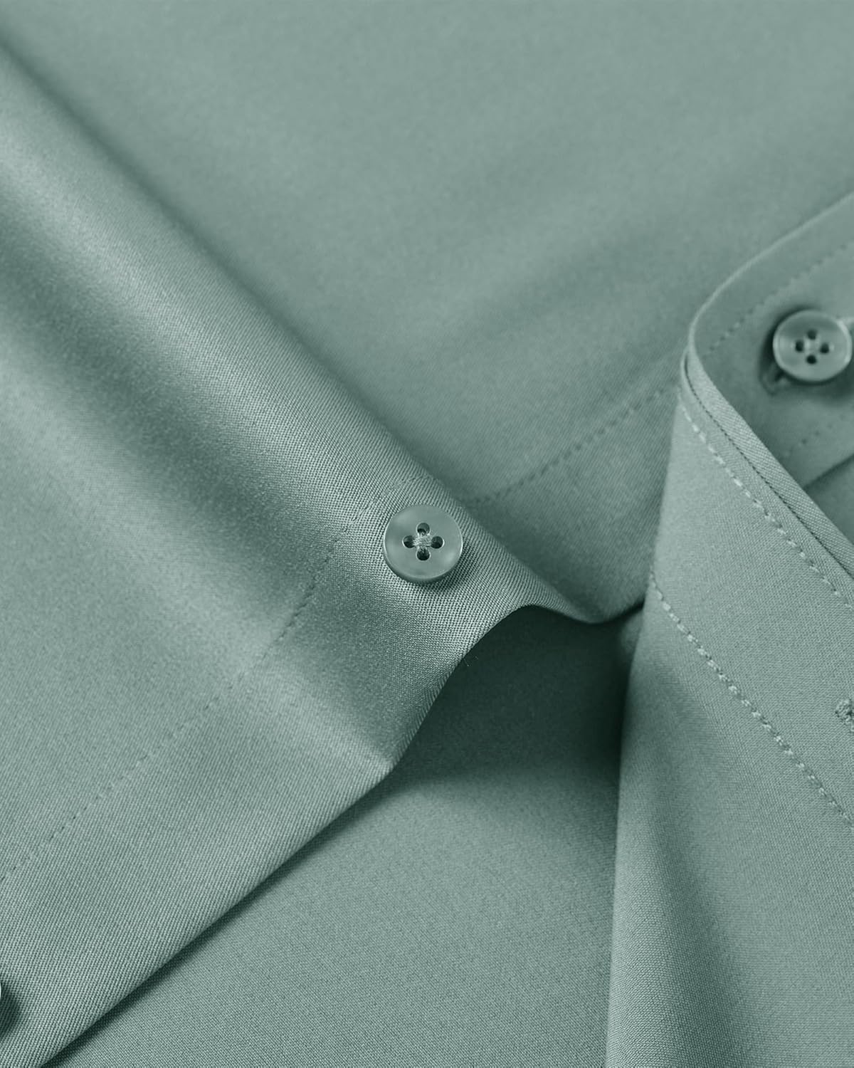 Men's Stretch Dress Shirts - Wrinkle-Free Business Casual Button Down - Picture 75 of 215