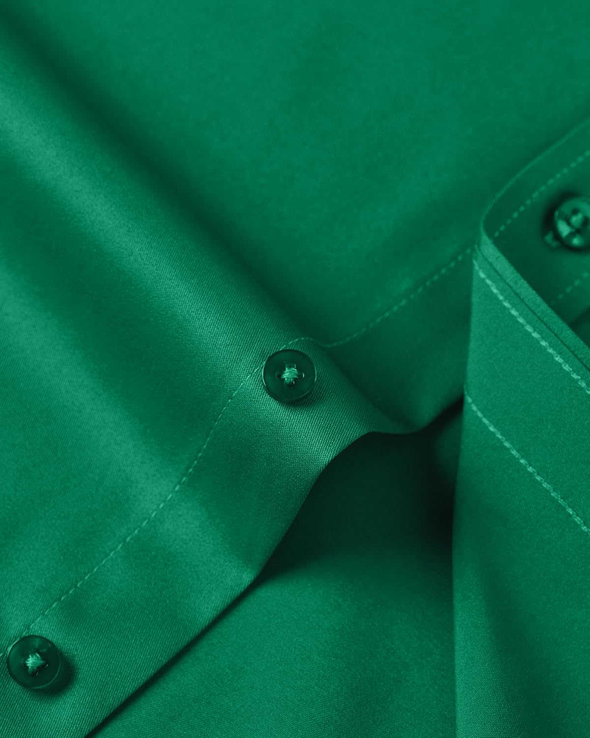 Men's Stretch Dress Shirts - Wrinkle-Free Business Casual Button Down - Picture 81 of 215