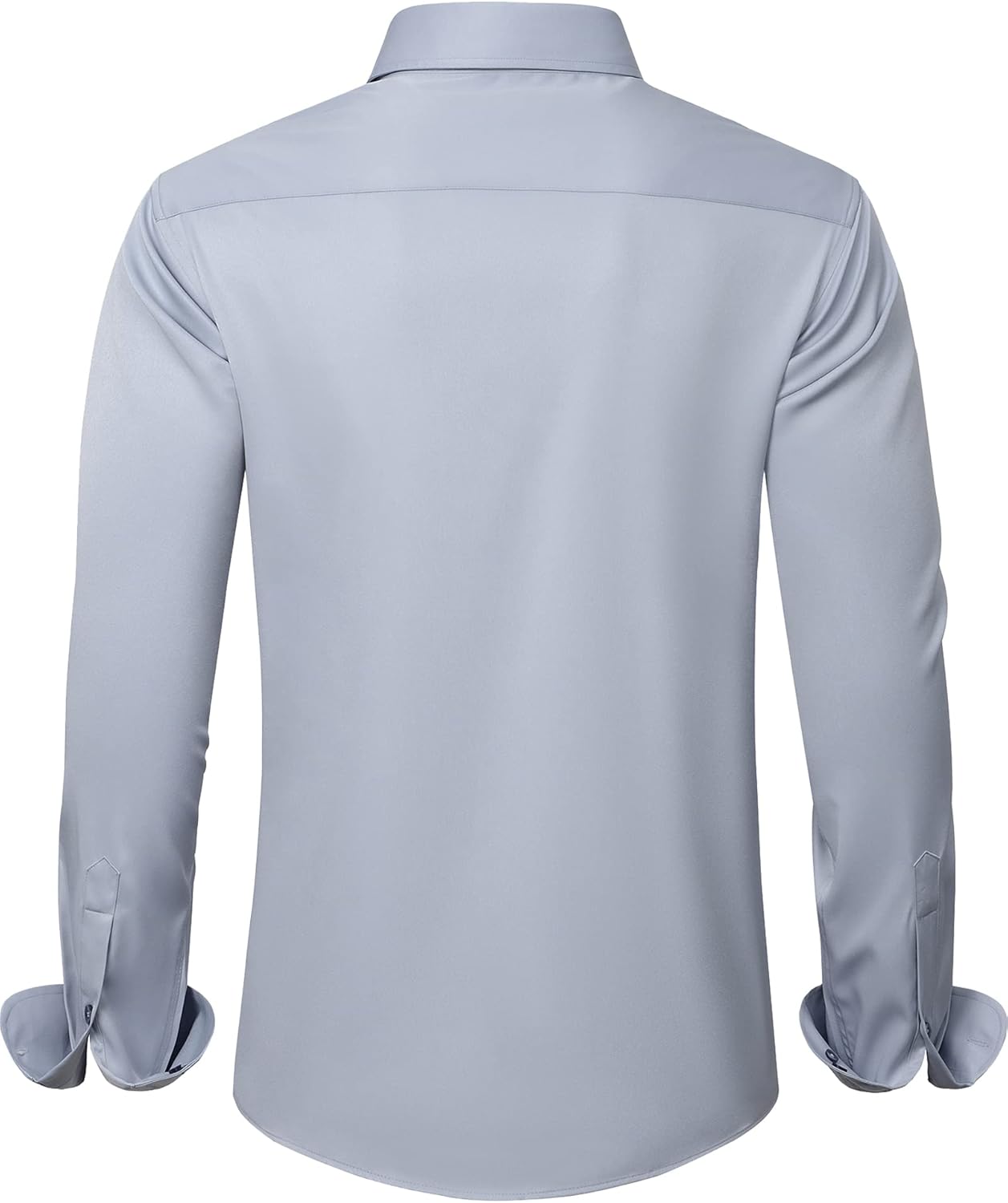 Men's Stretch Dress Shirts - Wrinkle-Free Business Casual Button Down - Picture 89 of 215