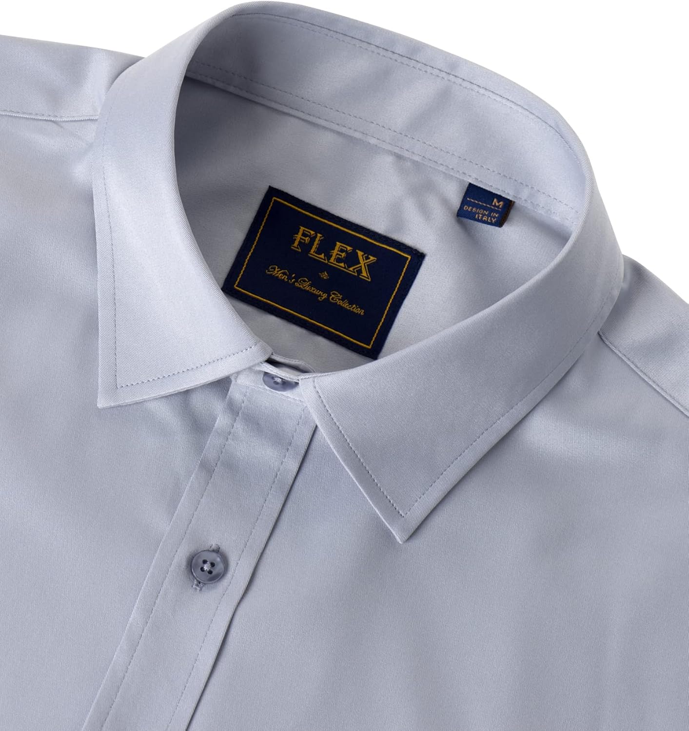 Men's Stretch Dress Shirts - Wrinkle-Free Business Casual Button Down - Picture 90 of 215