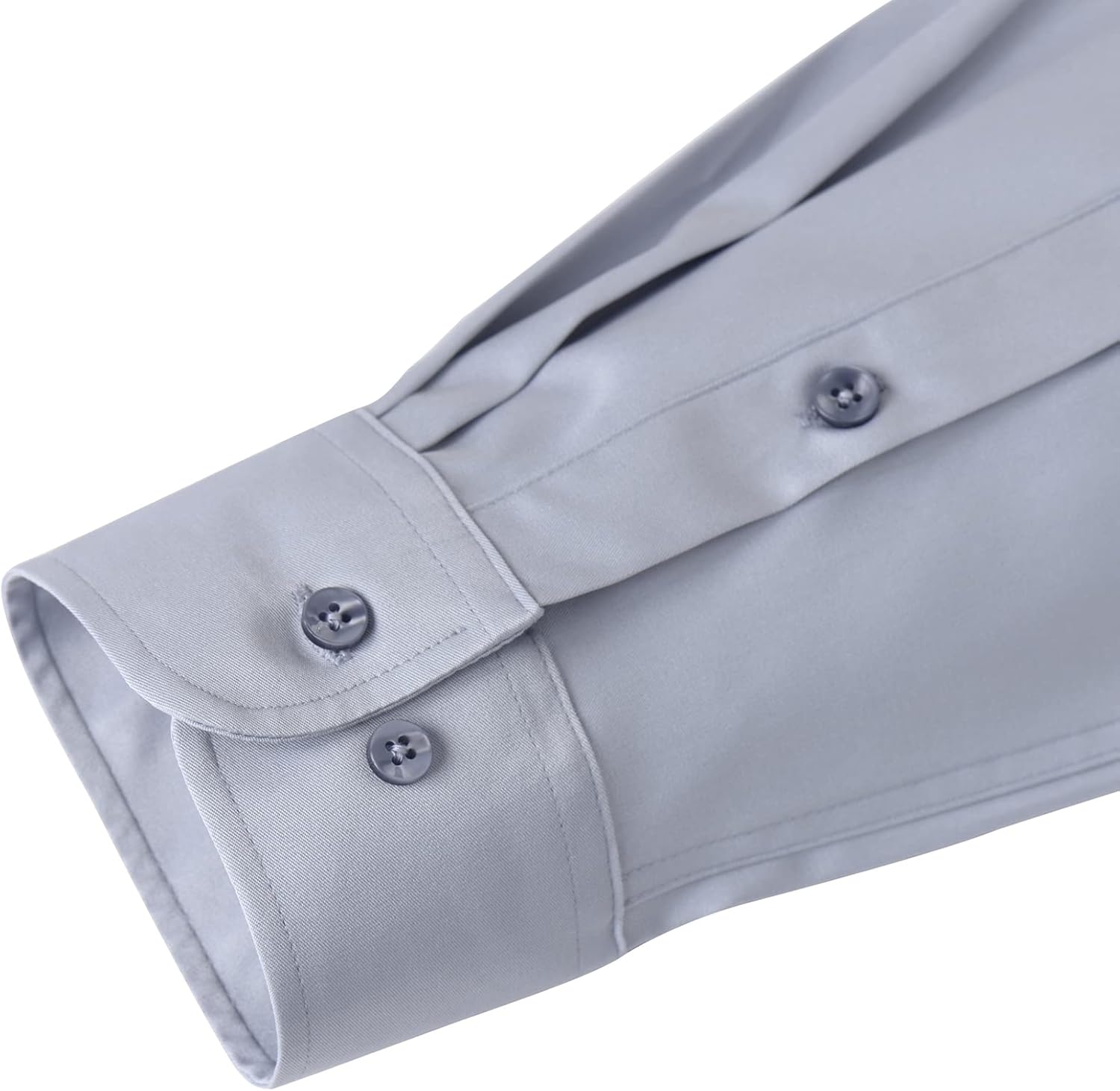 Men's Stretch Dress Shirts - Wrinkle-Free Business Casual Button Down - Picture 92 of 215
