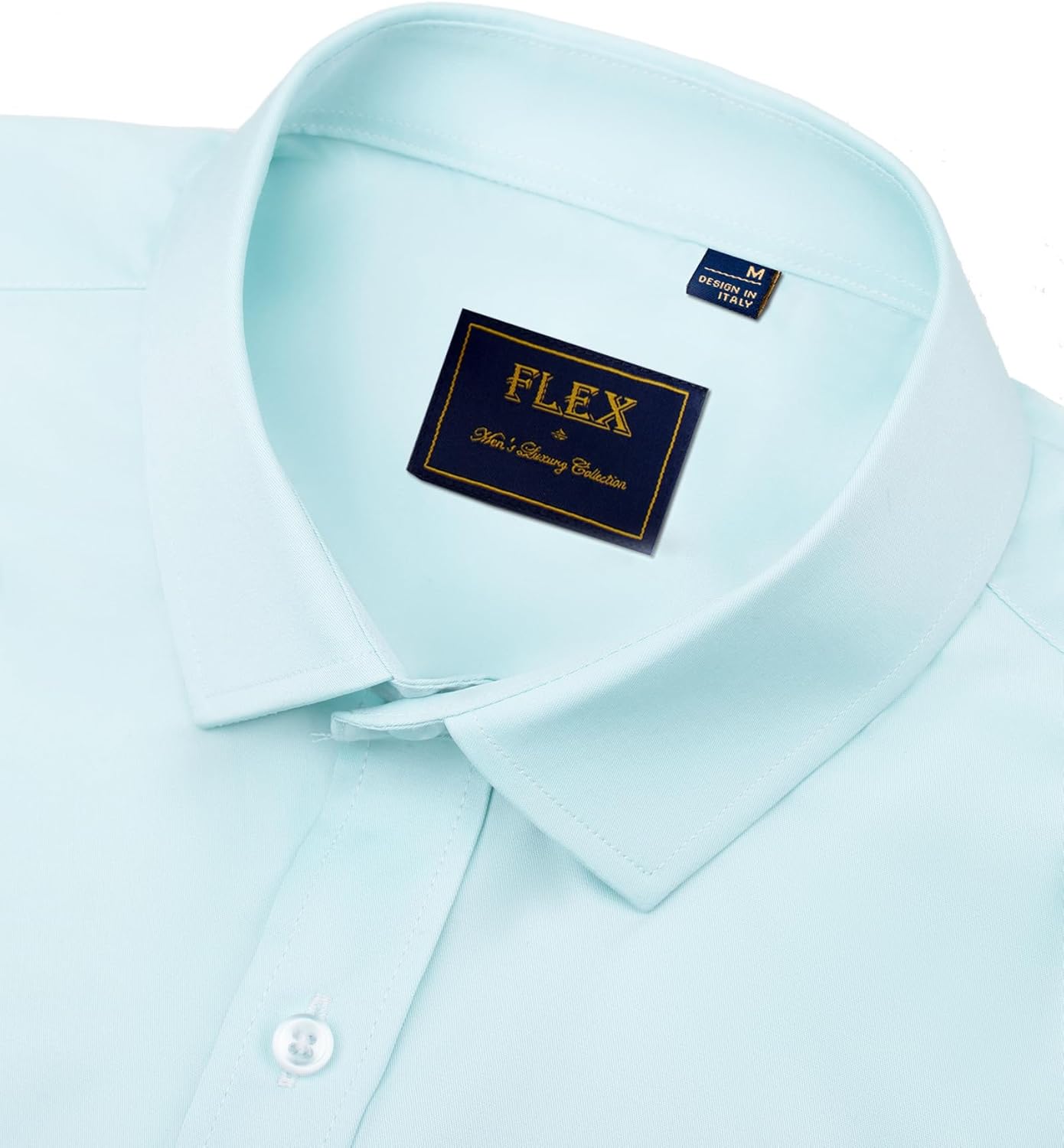Men's Stretch Dress Shirts - Wrinkle-Free Business Casual Button Down - Picture 102 of 215