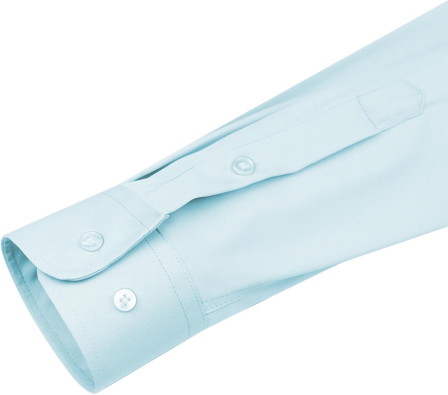 Men's Stretch Dress Shirts - Wrinkle-Free Business Casual Button Down - Picture 104 of 215
