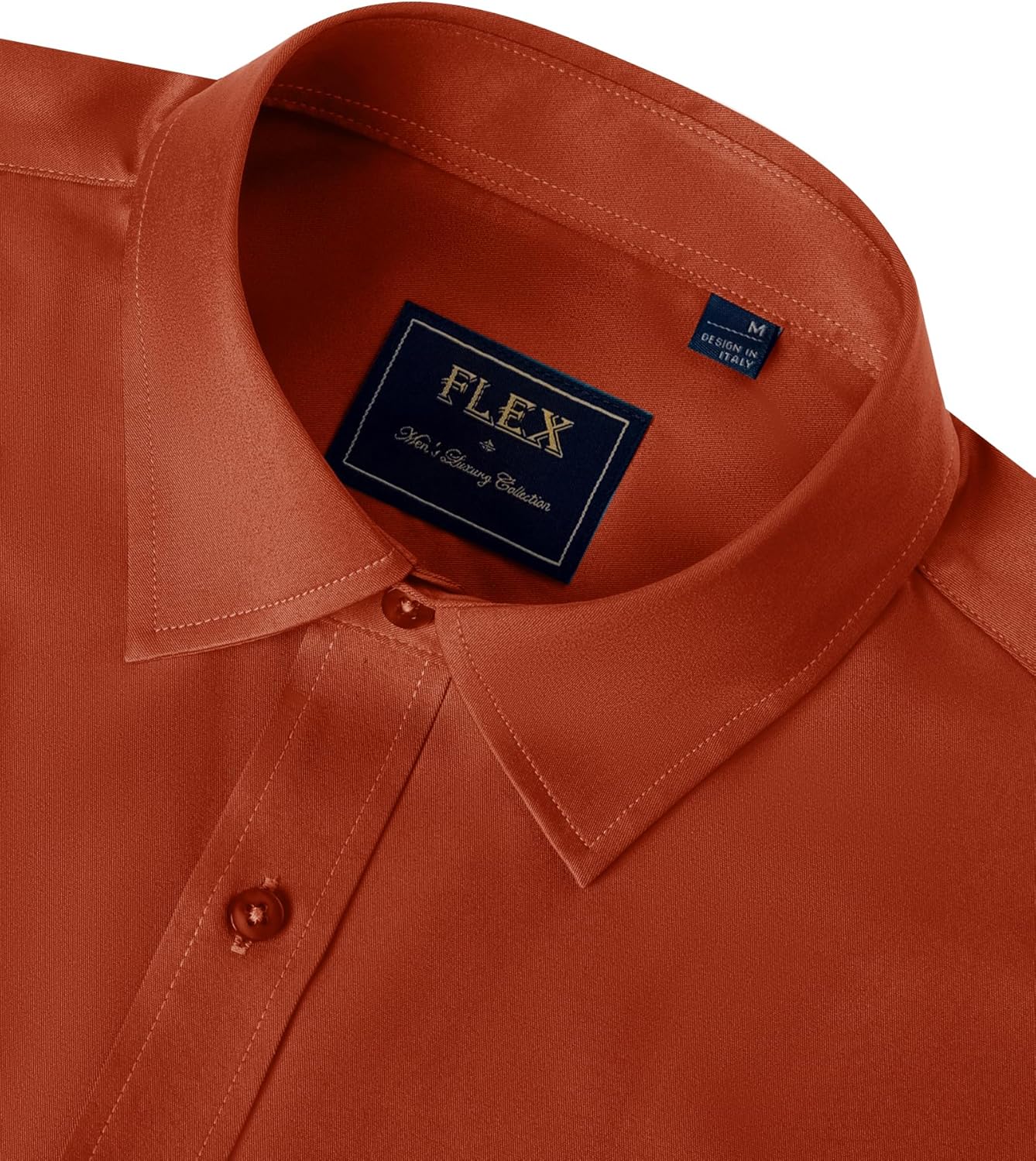 Men's Stretch Dress Shirts - Wrinkle-Free Business Casual Button Down - Picture 108 of 215