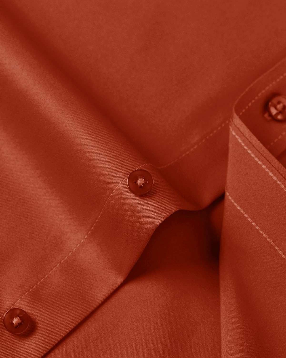 Men's Stretch Dress Shirts - Wrinkle-Free Business Casual Button Down - Picture 111 of 215