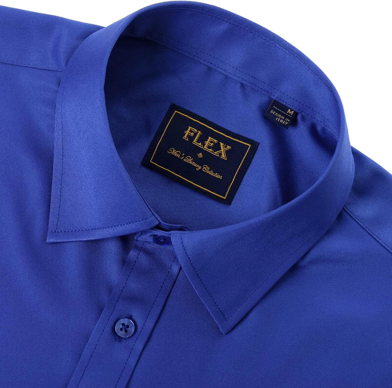 Men's Stretch Dress Shirts - Wrinkle-Free Business Casual Button Down - Picture 114 of 215