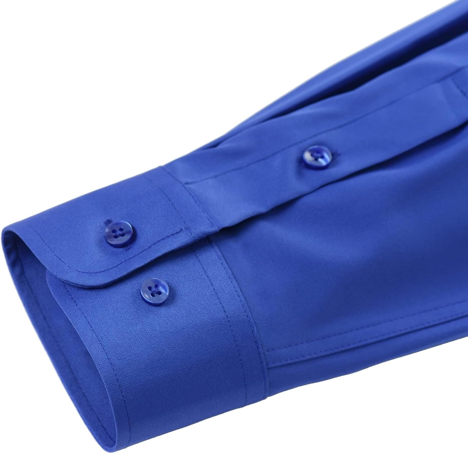 Men's Stretch Dress Shirts - Wrinkle-Free Business Casual Button Down - Picture 116 of 215