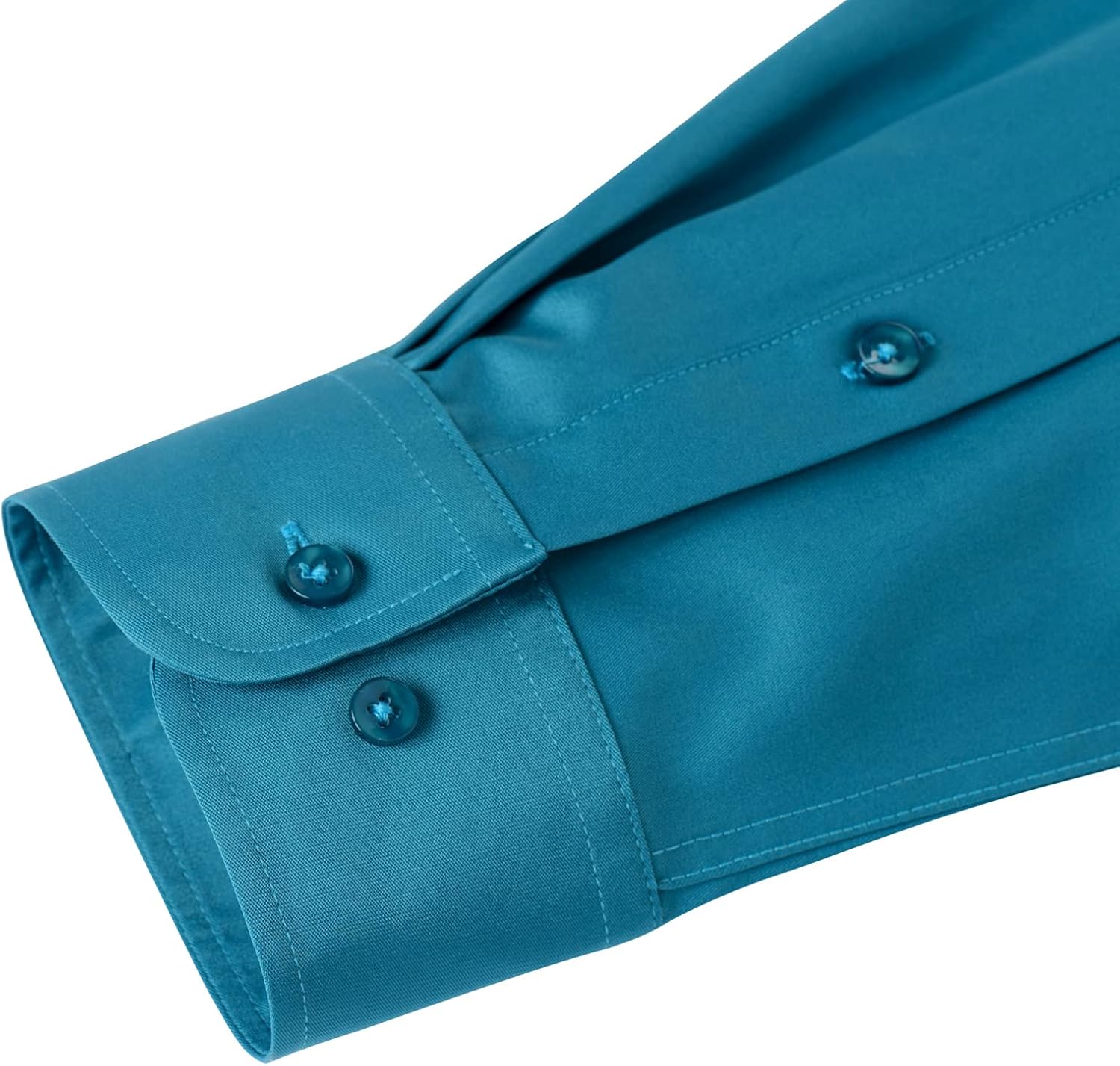 Men's Stretch Dress Shirts - Wrinkle-Free Business Casual Button Down - Picture 128 of 215