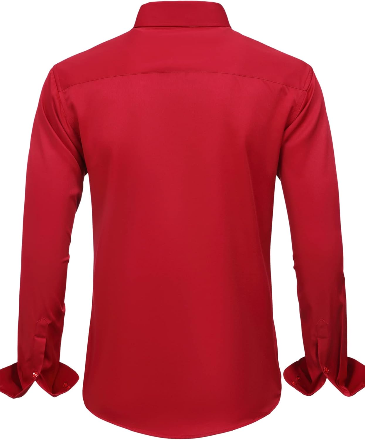 Men's Stretch Dress Shirts - Wrinkle-Free Business Casual Button Down - Picture 131 of 215