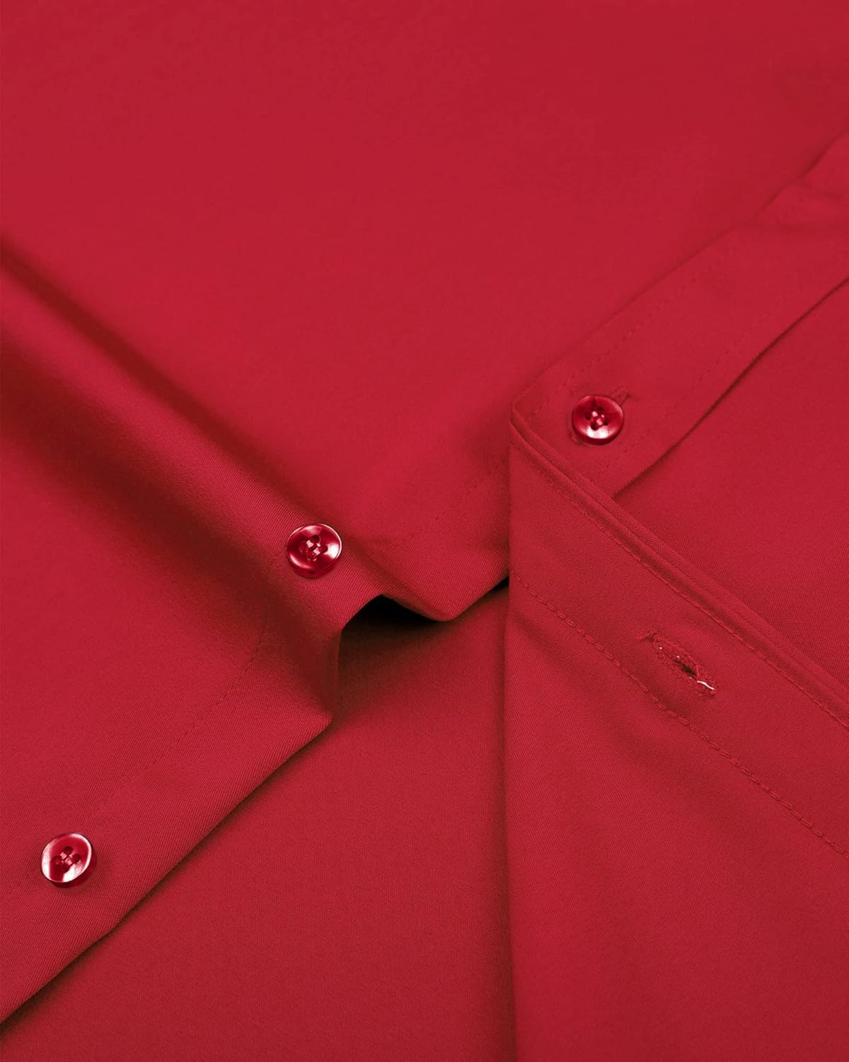 Men's Stretch Dress Shirts - Wrinkle-Free Business Casual Button Down - Picture 135 of 215