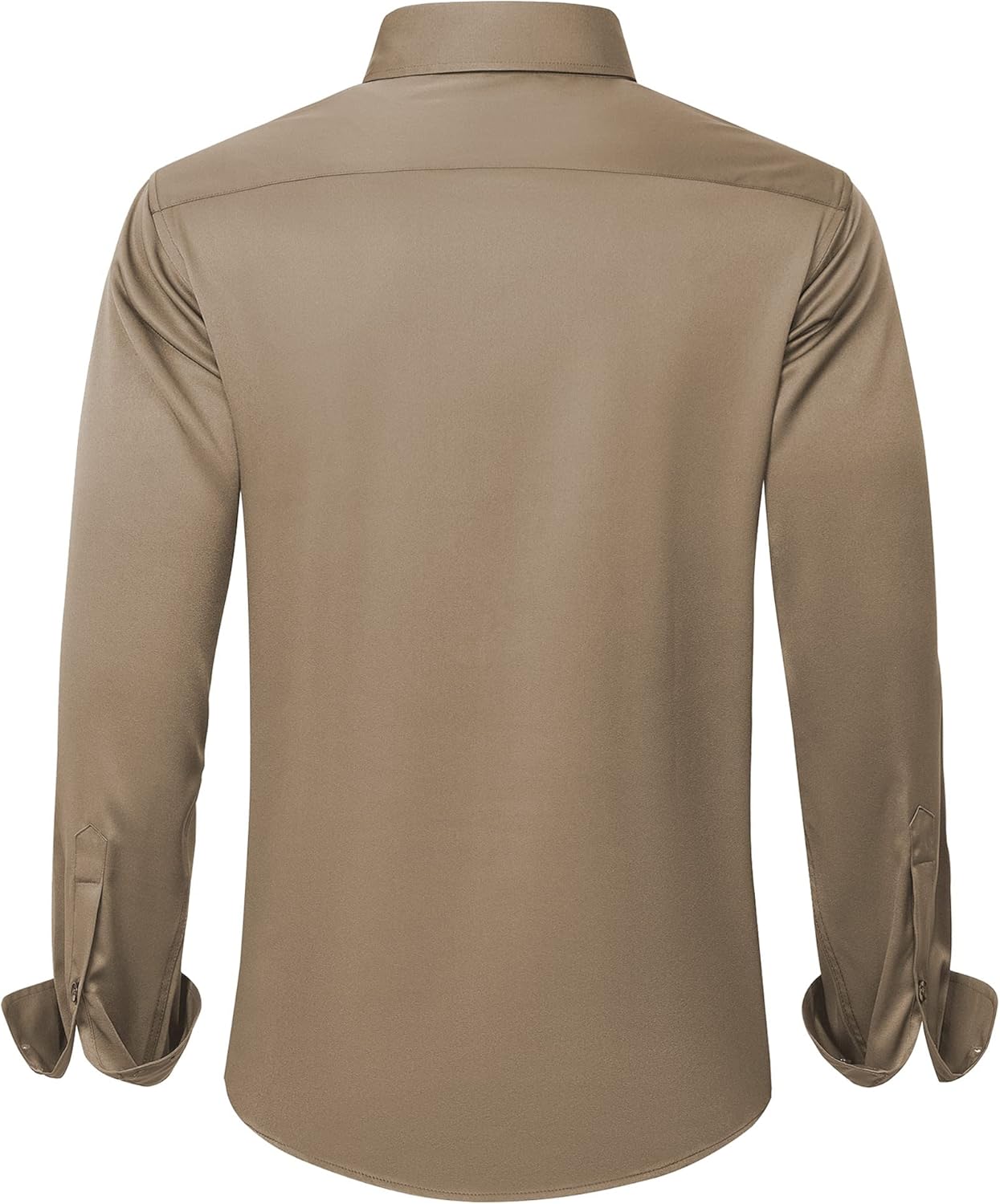Men's Stretch Dress Shirts - Wrinkle-Free Business Casual Button Down - Picture 137 of 215