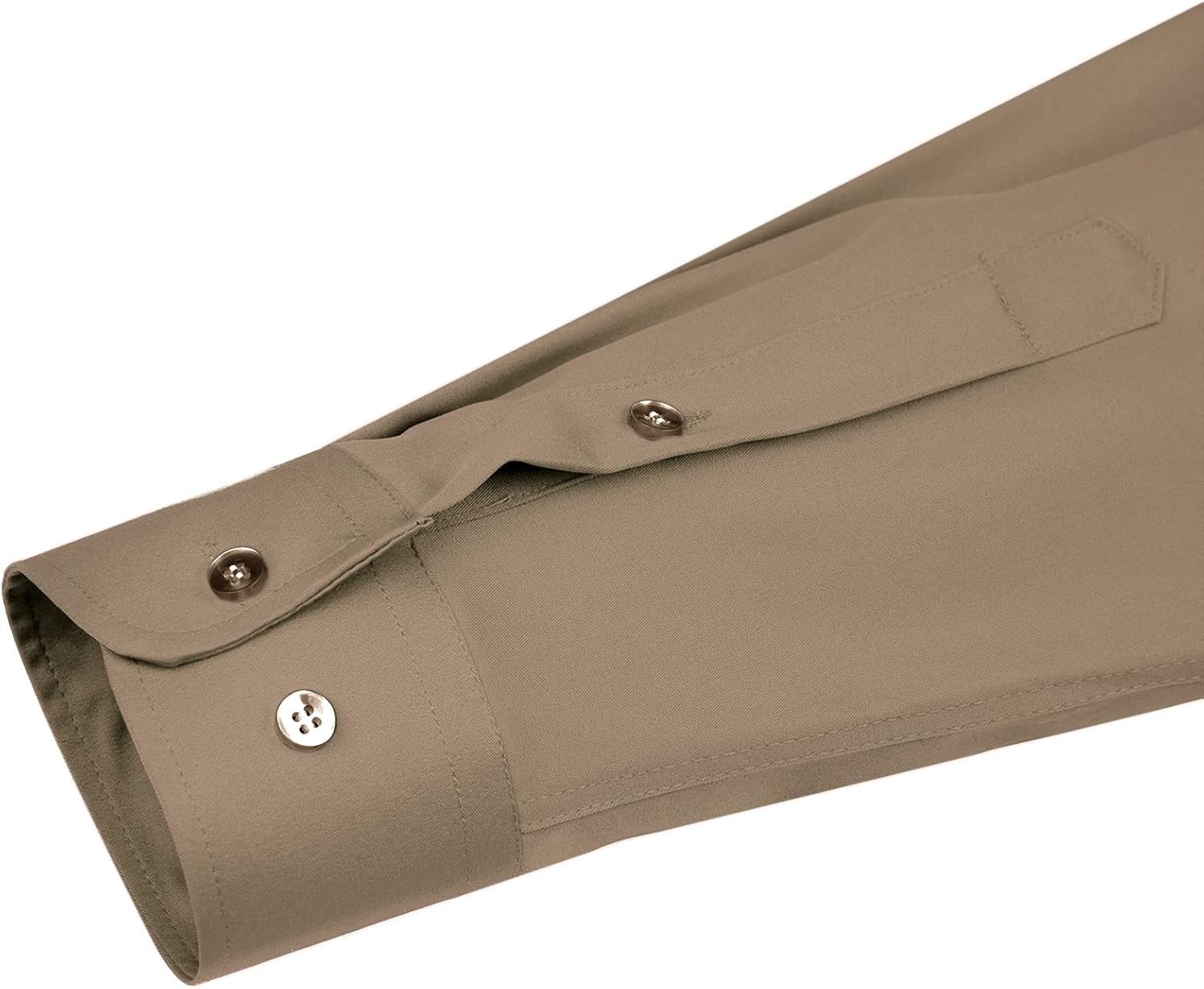 Men's Stretch Dress Shirts - Wrinkle-Free Business Casual Button Down - Picture 140 of 215