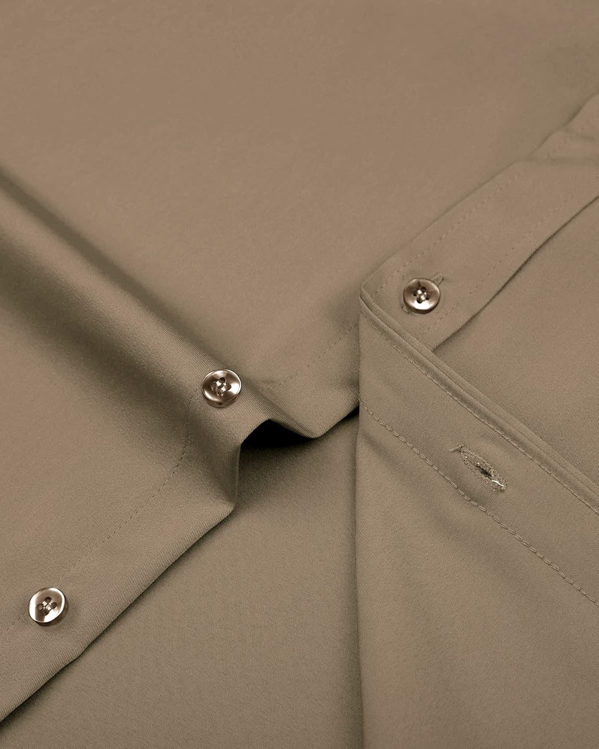 Men's Stretch Dress Shirts - Wrinkle-Free Business Casual Button Down - Picture 141 of 215