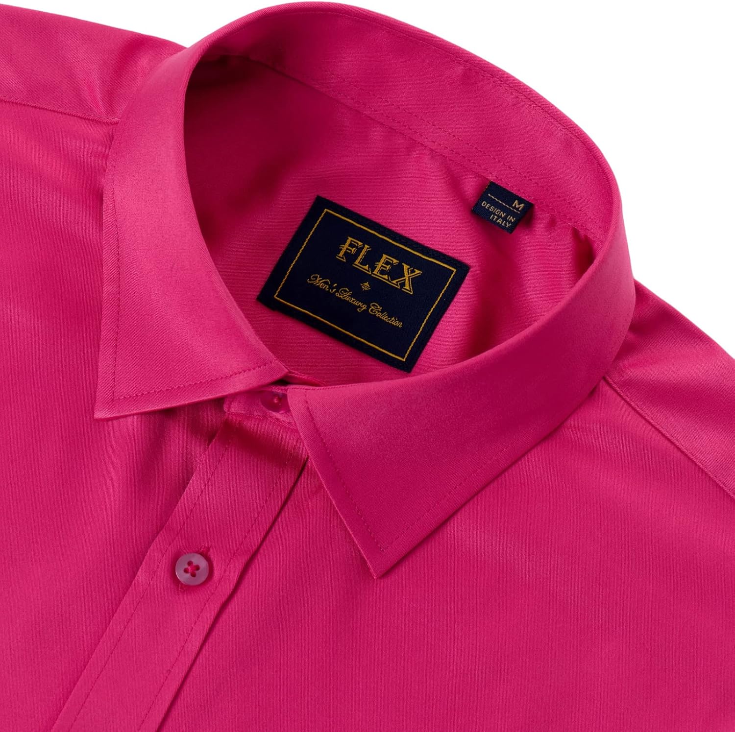 Men's Stretch Dress Shirts - Wrinkle-Free Business Casual Button Down - Picture 144 of 215