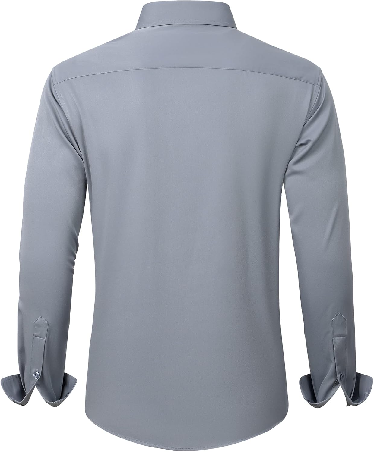 Men's Stretch Dress Shirts - Wrinkle-Free Business Casual Button Down - Picture 149 of 215