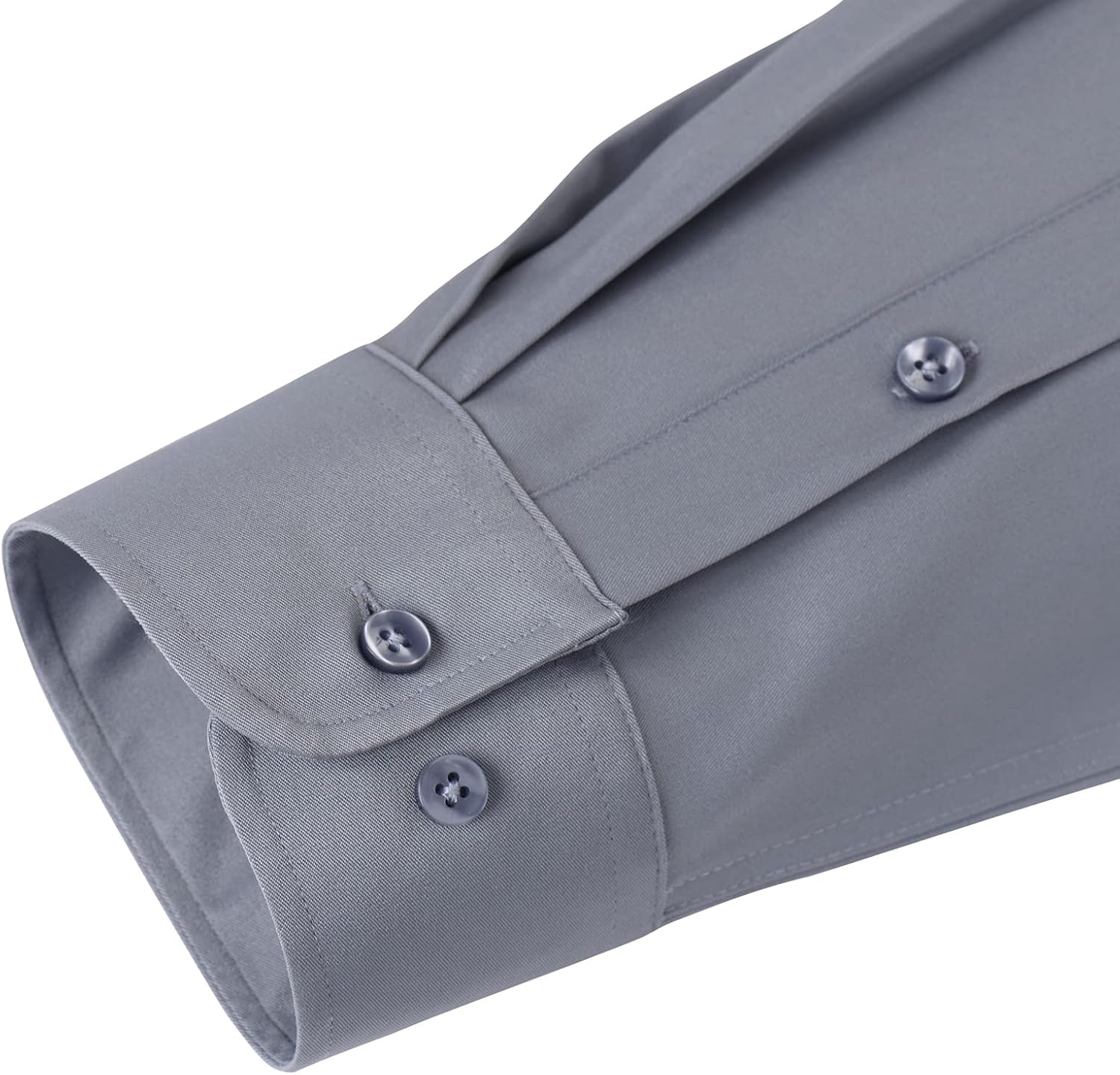 Men's Stretch Dress Shirts - Wrinkle-Free Business Casual Button Down - Picture 152 of 215