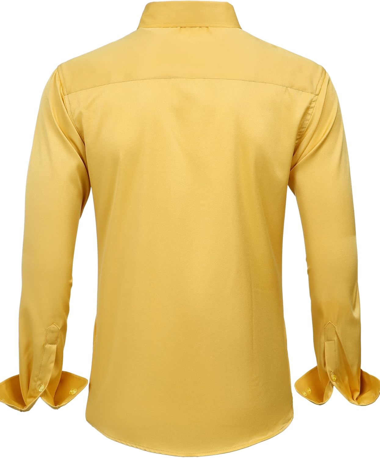 Men's Stretch Dress Shirts - Wrinkle-Free Business Casual Button Down - Picture 155 of 215