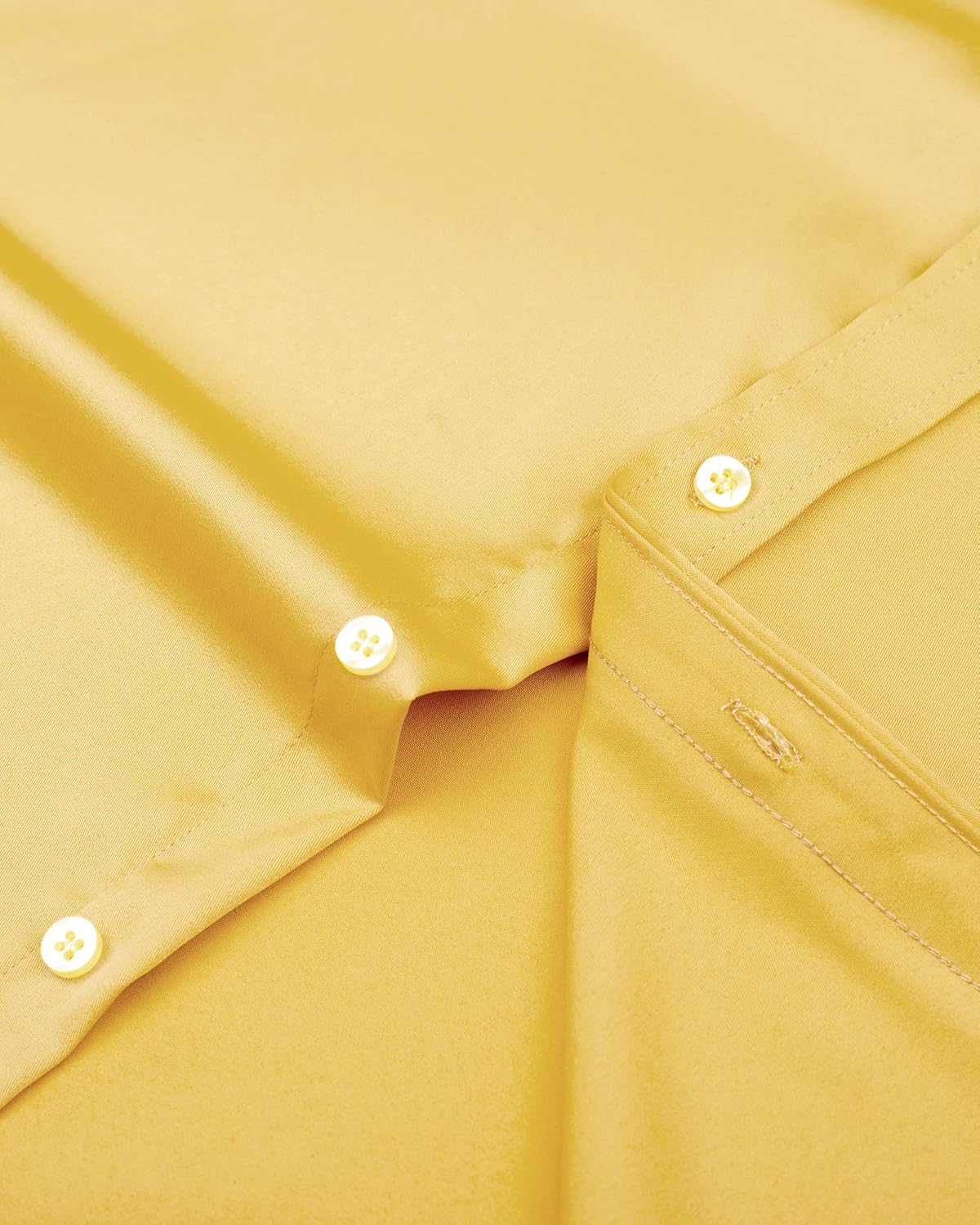 Men's Stretch Dress Shirts - Wrinkle-Free Business Casual Button Down - Picture 159 of 215