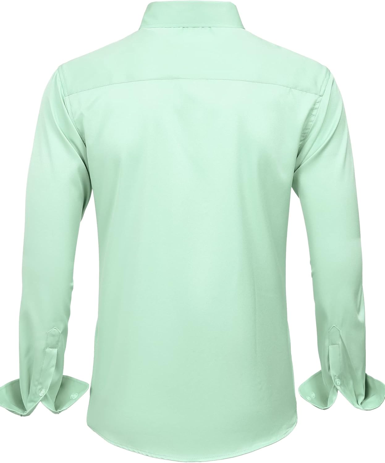 Men's Stretch Dress Shirts - Wrinkle-Free Business Casual Button Down - Picture 161 of 215