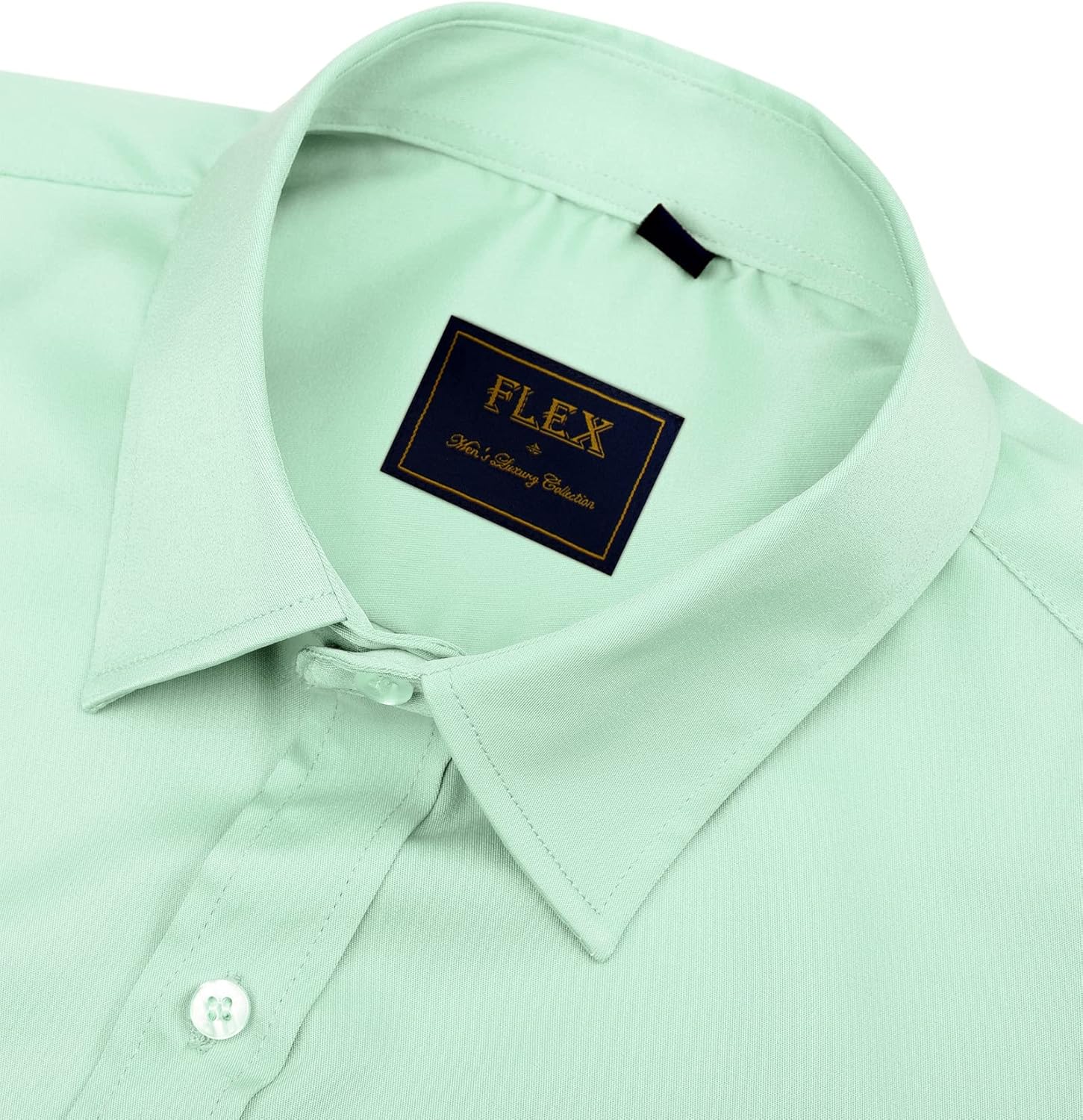 Men's Stretch Dress Shirts - Wrinkle-Free Business Casual Button Down - Picture 162 of 215
