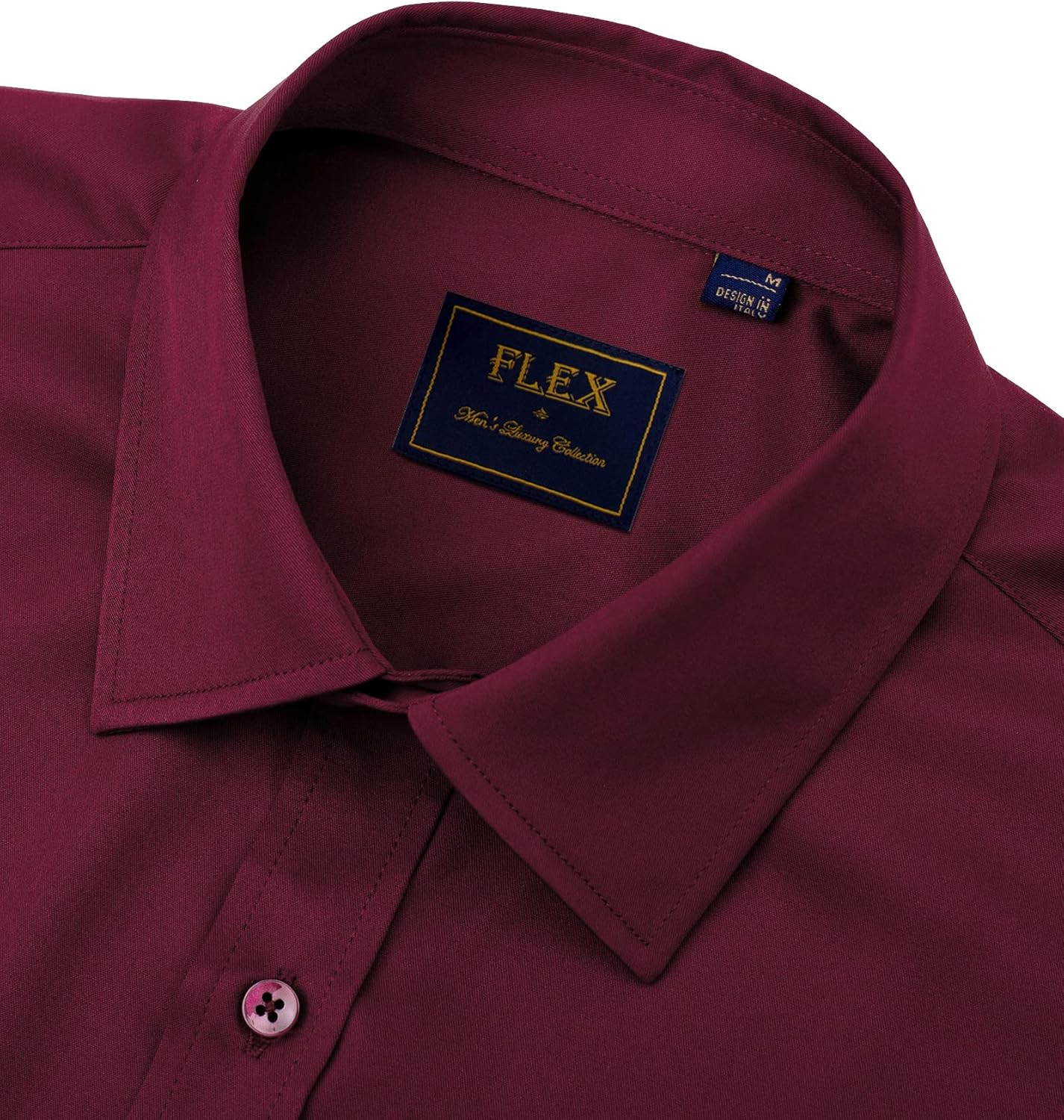 Men's Stretch Dress Shirts - Wrinkle-Free Business Casual Button Down - Picture 168 of 215