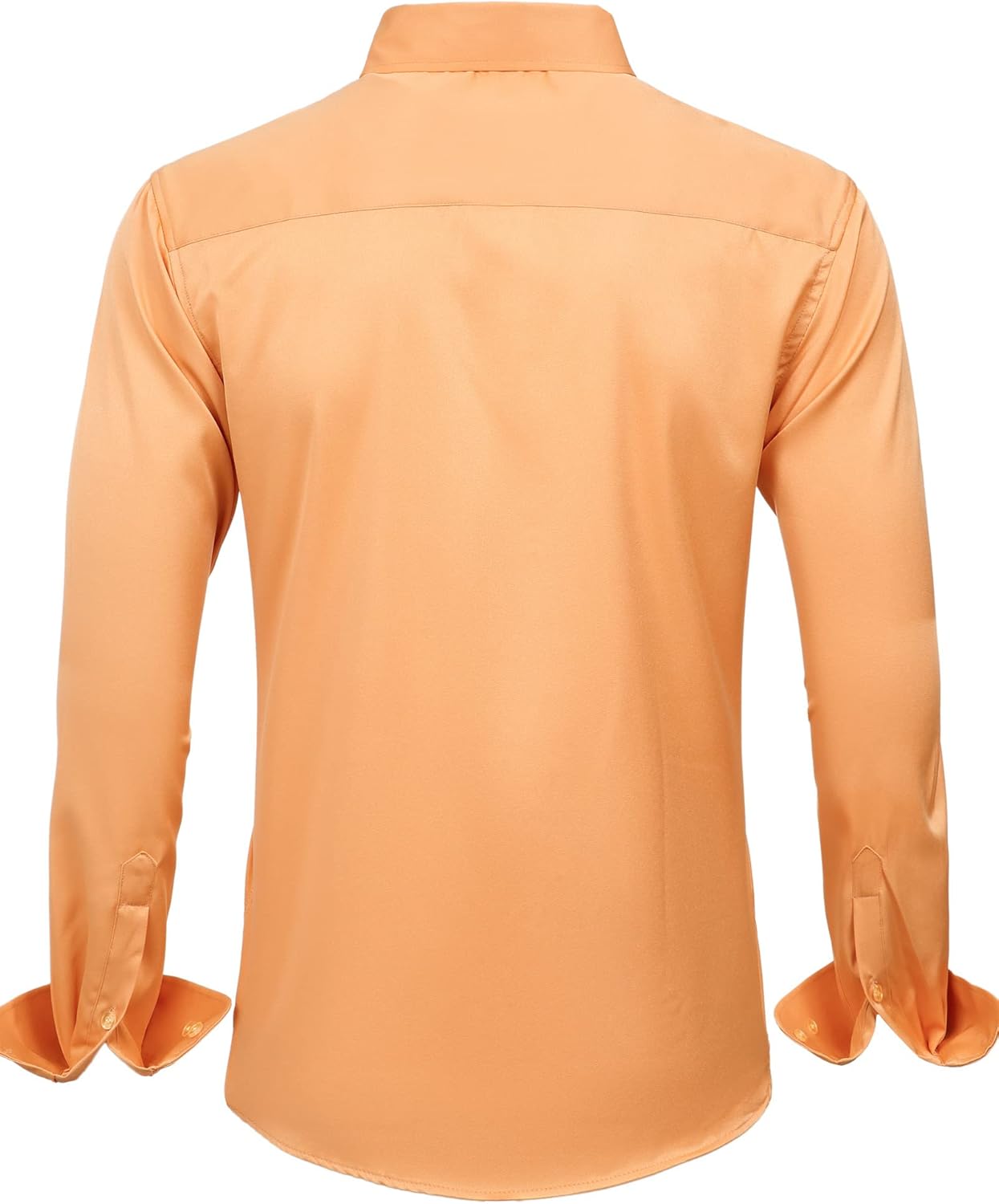 Men's Stretch Dress Shirts - Wrinkle-Free Business Casual Button Down - Picture 173 of 215