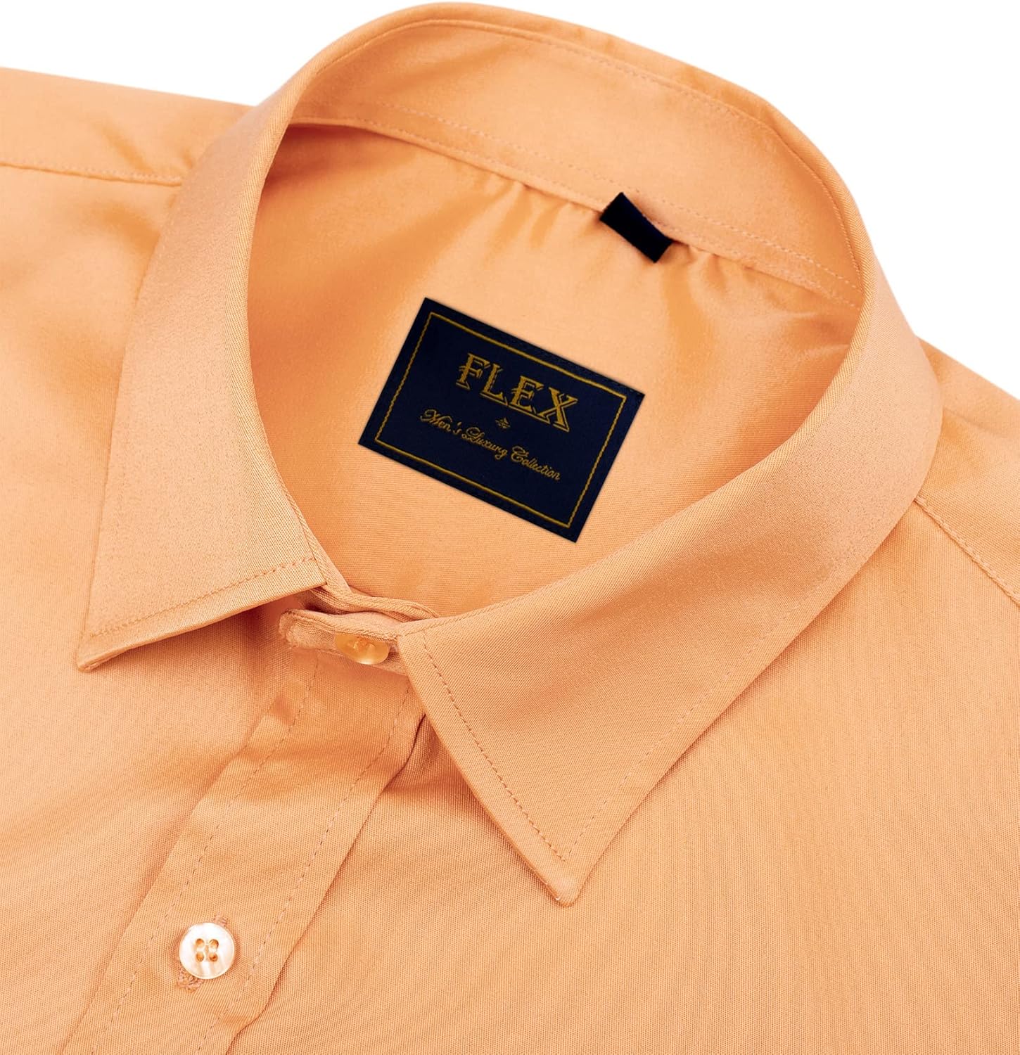 Men's Stretch Dress Shirts - Wrinkle-Free Business Casual Button Down - Picture 174 of 215