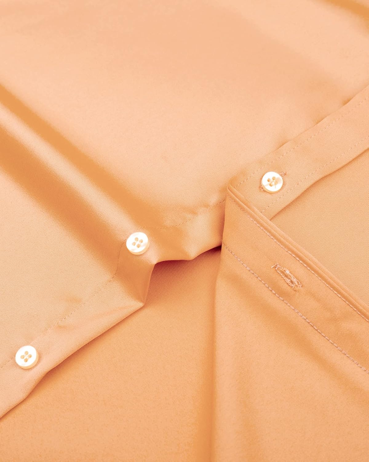 Men's Stretch Dress Shirts - Wrinkle-Free Business Casual Button Down - Picture 177 of 215