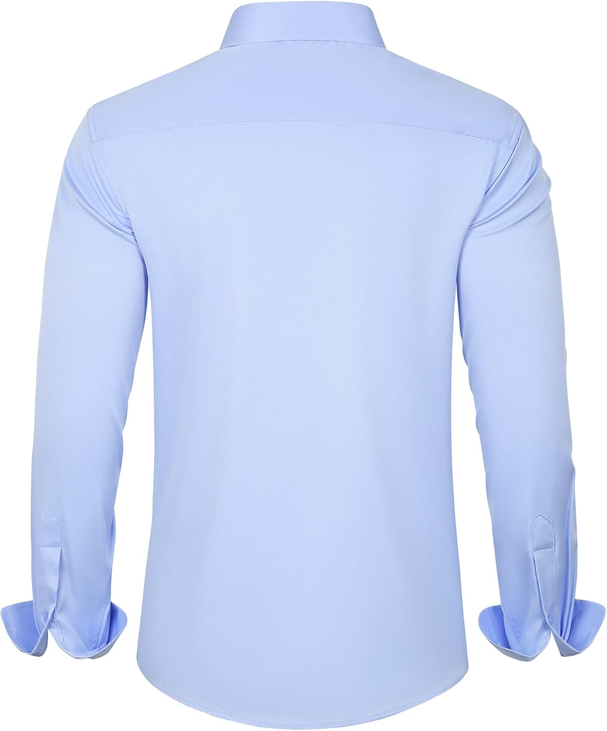 Men's Stretch Dress Shirts - Wrinkle-Free Business Casual Button Down - Picture 181 of 215