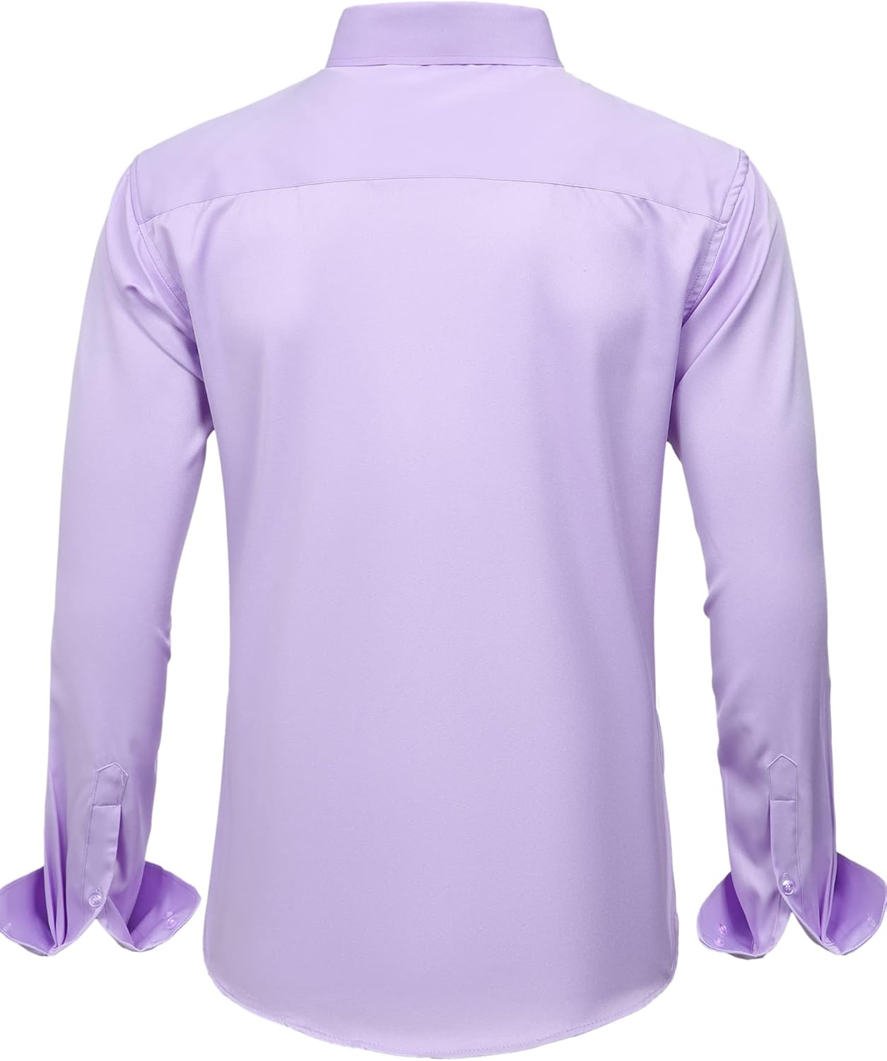 Men's Stretch Dress Shirts - Wrinkle-Free Business Casual Button Down - Picture 199 of 215