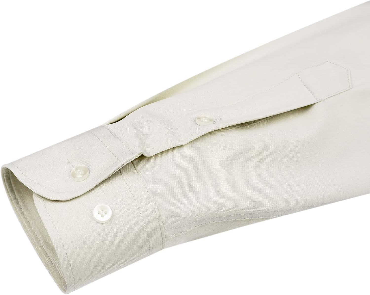Men's Stretch Dress Shirts - Wrinkle-Free Business Casual Button Down - Picture 208 of 215