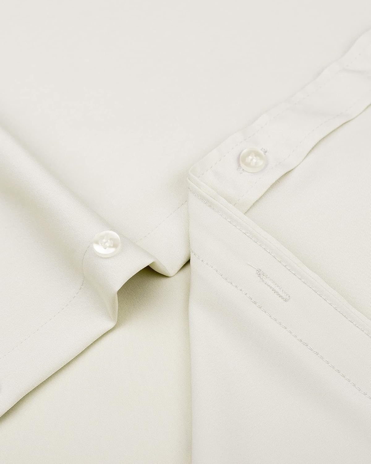 Men's Stretch Dress Shirts - Wrinkle-Free Business Casual Button Down - Picture 209 of 215